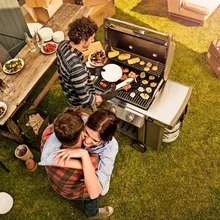 Газовый гриль Weber Genesis II Е-310 GBS, 3 горелки, чёрный