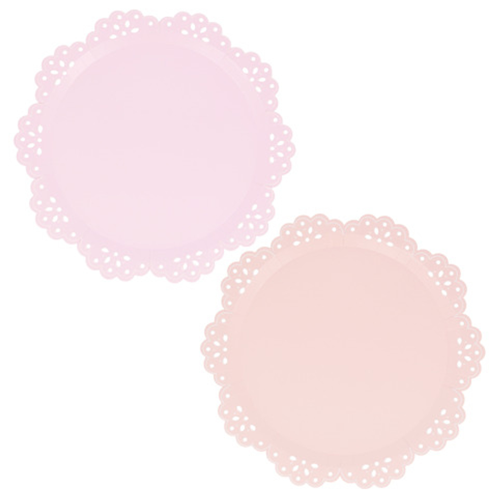 Тарелки подстановочные "Английское кружево" 8 шт. (33,7 х 33,7 см)