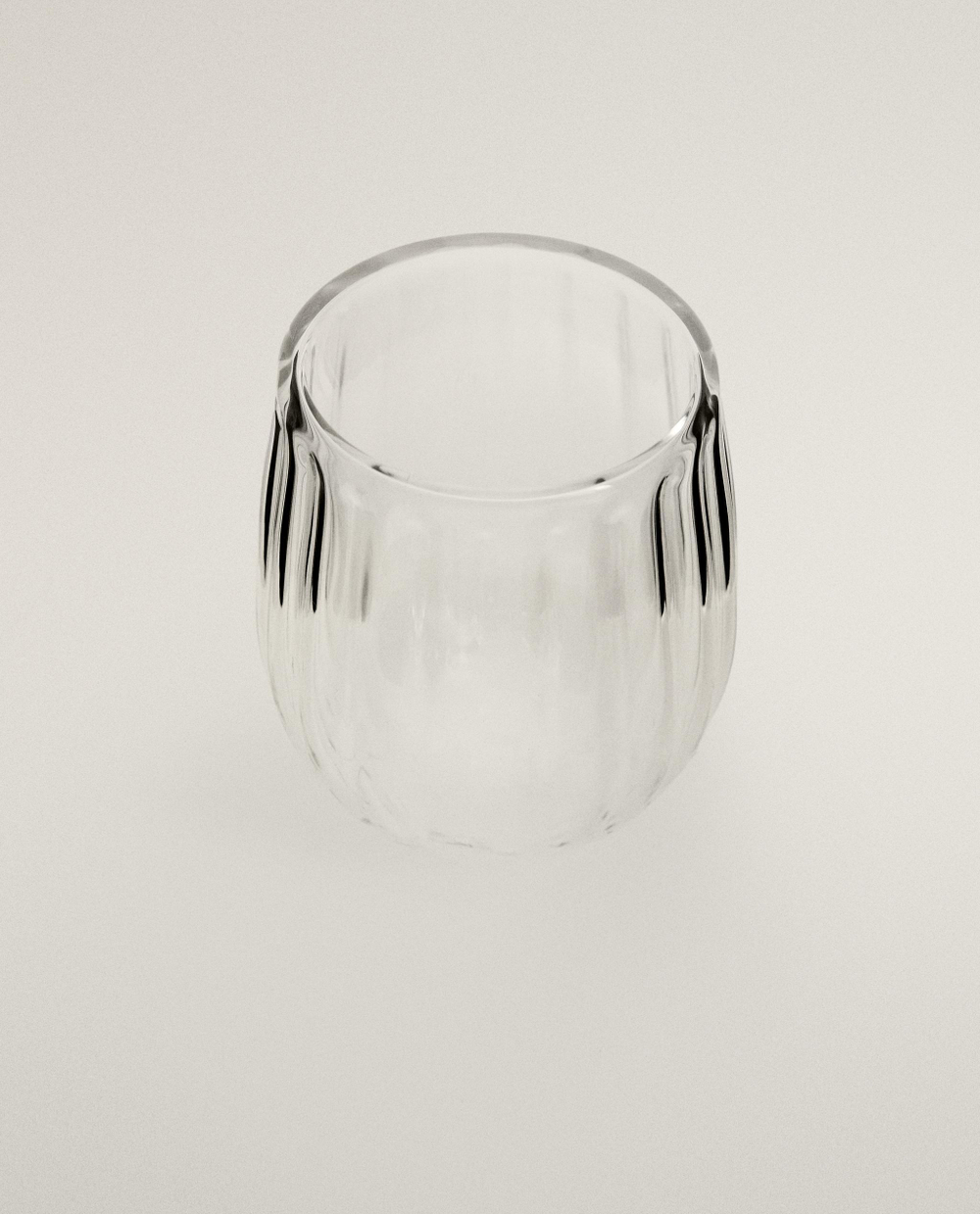 Zara Home стакан из боросиликатного стекла, цвет прозрачный, 6.7 см · 8208/400