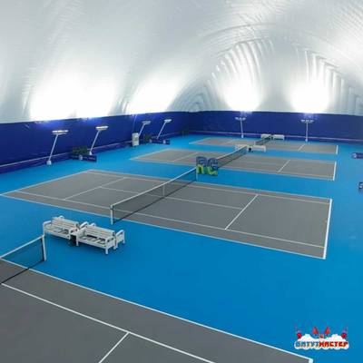 Воздухоопорный купол «Простор 3» 70×50×20 м — из ПВХ универсальный