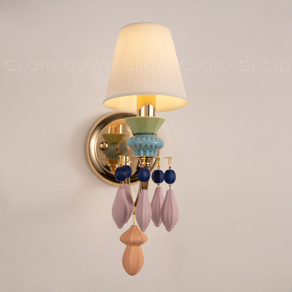 Бра Cloyd LOTTIE-A W1 - цветная керамика (арт.20292)