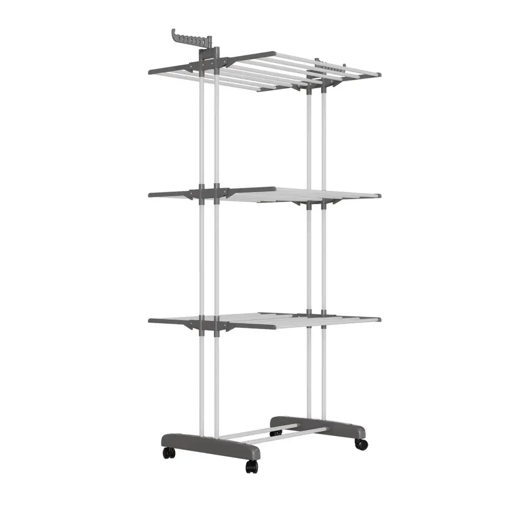 Сушилка для белья напольная / Складная и вертикальная сушилка для одежды FD1-3