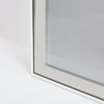 Профиль рамочный FP.33 широкий 45 мм L=3000, RAL 9016 (белый матовый)