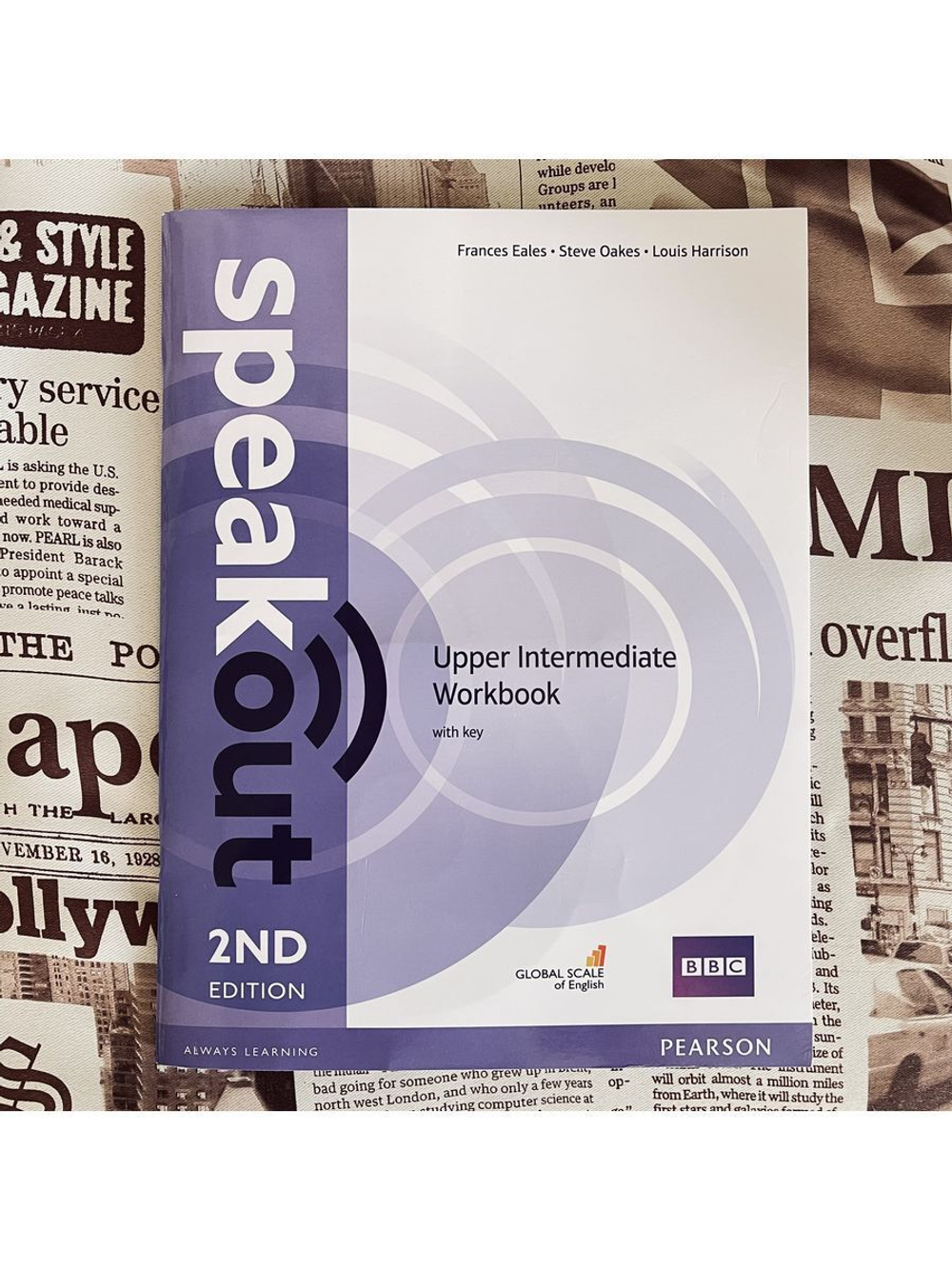 SpeakOut Upper-Intermediate | SB+WB (with answers)+2DVDs