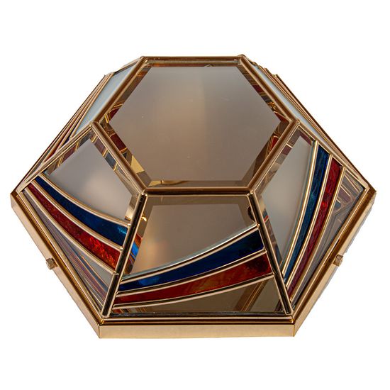 Люстра CREMASCO 2028/3PL-B.SATINATO M+COLORI