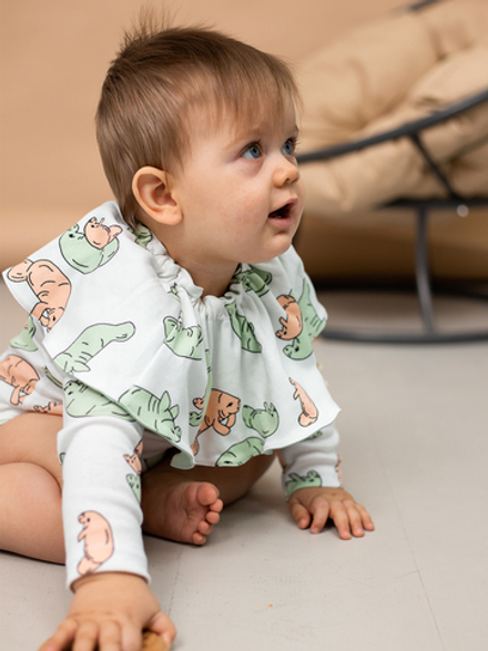 Двусторонний нагрудник Mjölk Ламантины