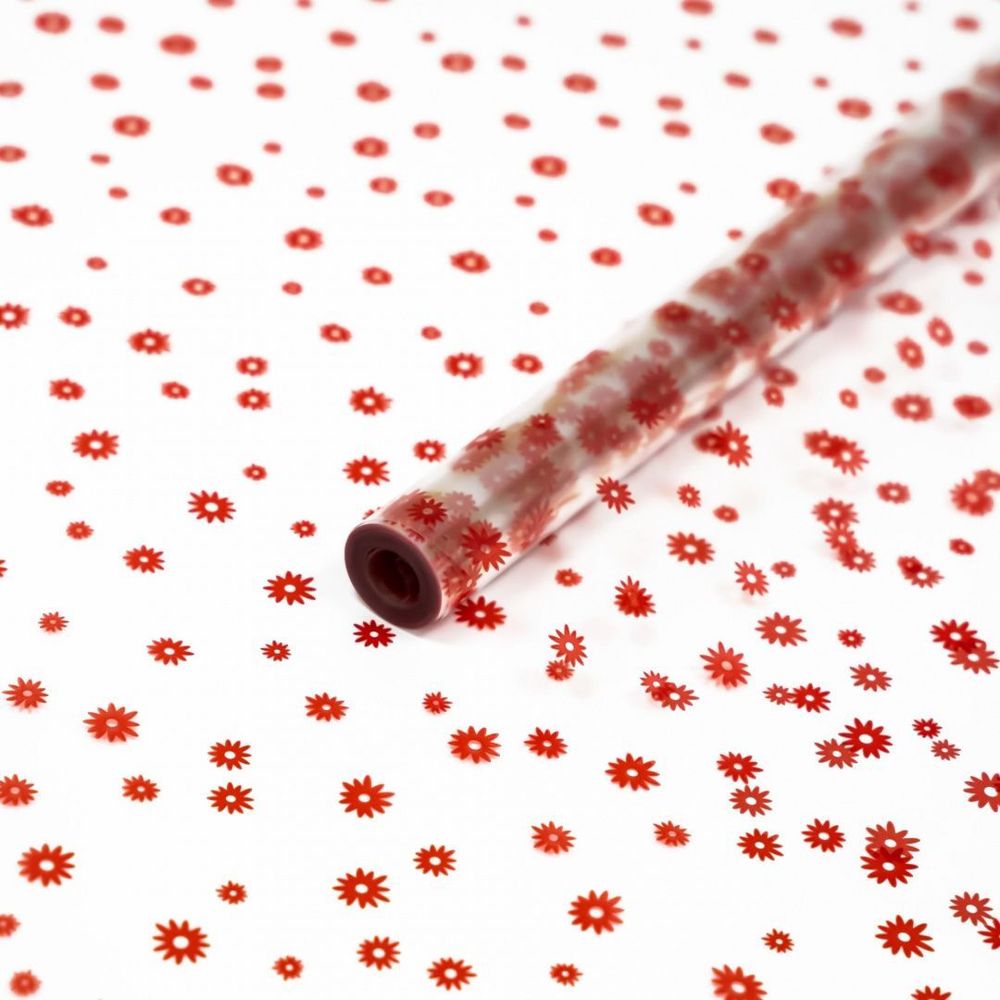 Пленка Маргаритки КРАСНЫЙ 70*200