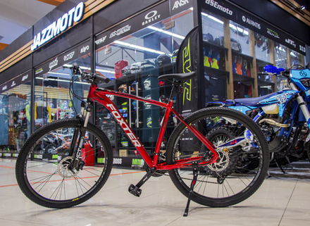 Велосипед FOXTER 29 FT 3.2 (красно-черный)