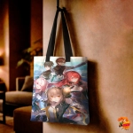 Сумка шоппер с принтом Honkai Star Rail