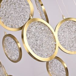 Дизайнерская Подвесная Люстра Луна Lighting Collection D70 By Imperiumloft