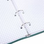 Тетрадь на кольцах А5 175х215 мм, 120 листов, твердый картон, клетка, BRAUBERG, "Monocolor", 404716