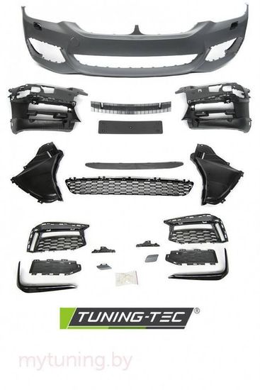 Передний бампер M-TECH для BMW 5 G30 G31
