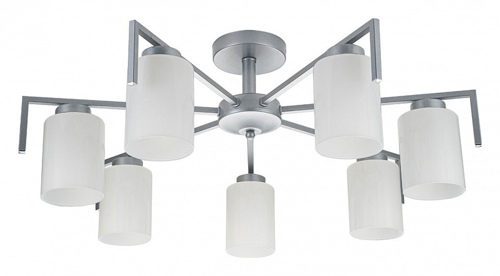 Люстра на штанге Escada Style 1142/7P Silver