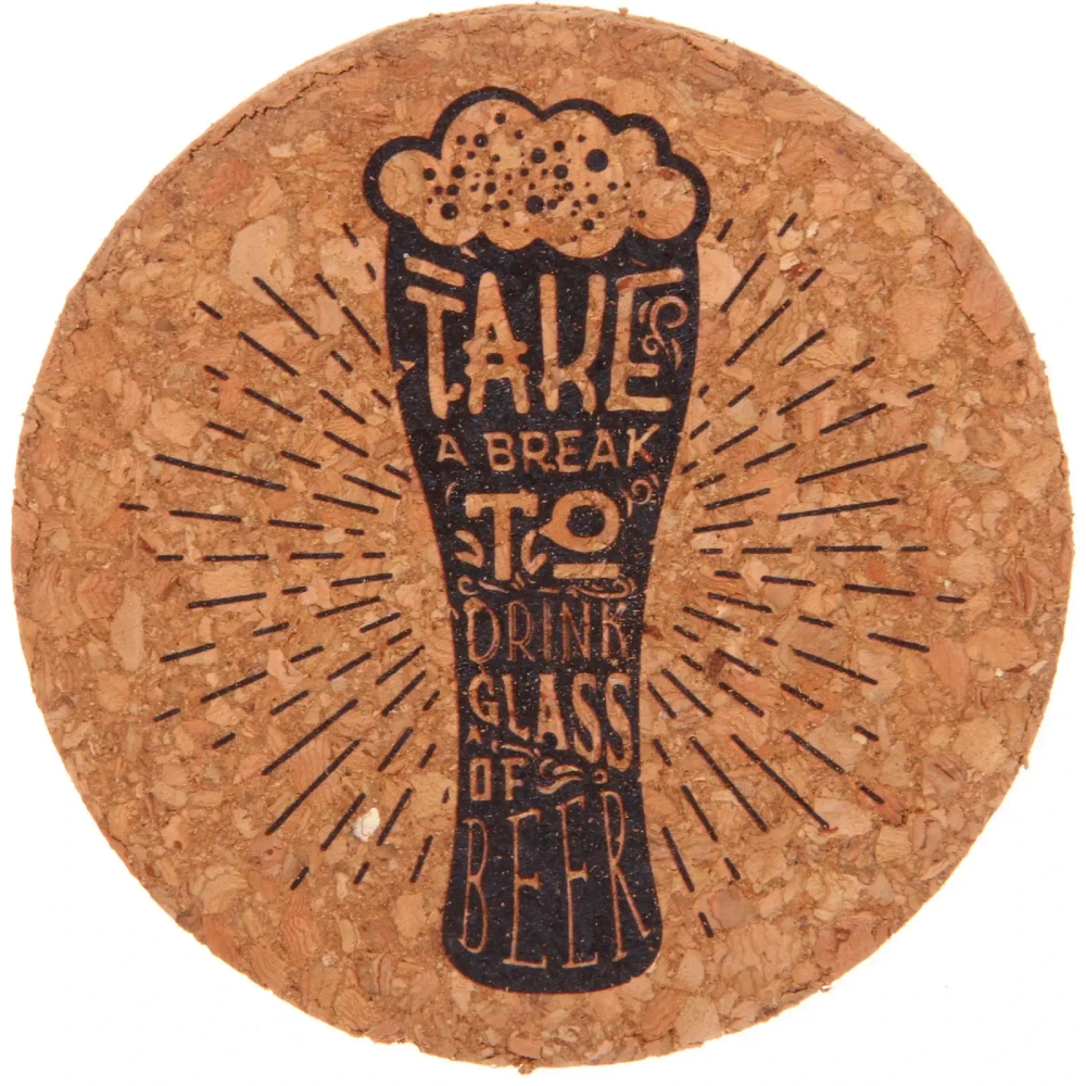 Подставка под кружку 9 см «Бокал пива»