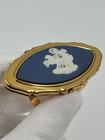 Футляр для помады тёмно-синий Wedgwood by Stratton