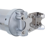 Фильтр для воды АКВАБРАЙТ магистральный, 3/4", корпус из нержавеющей стали, Slim Line 10", в комплекте кронштейн и ключ (АБФ-НЕРЖ-34)