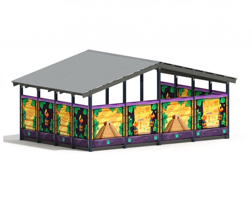 Теневой навес Волшебный город. Майя МФ 70.6.4-06