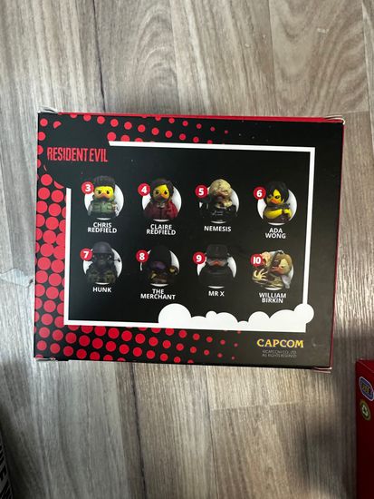 Фигурка-утка Tubbz Resident Evil William Birkin (Box) (2)