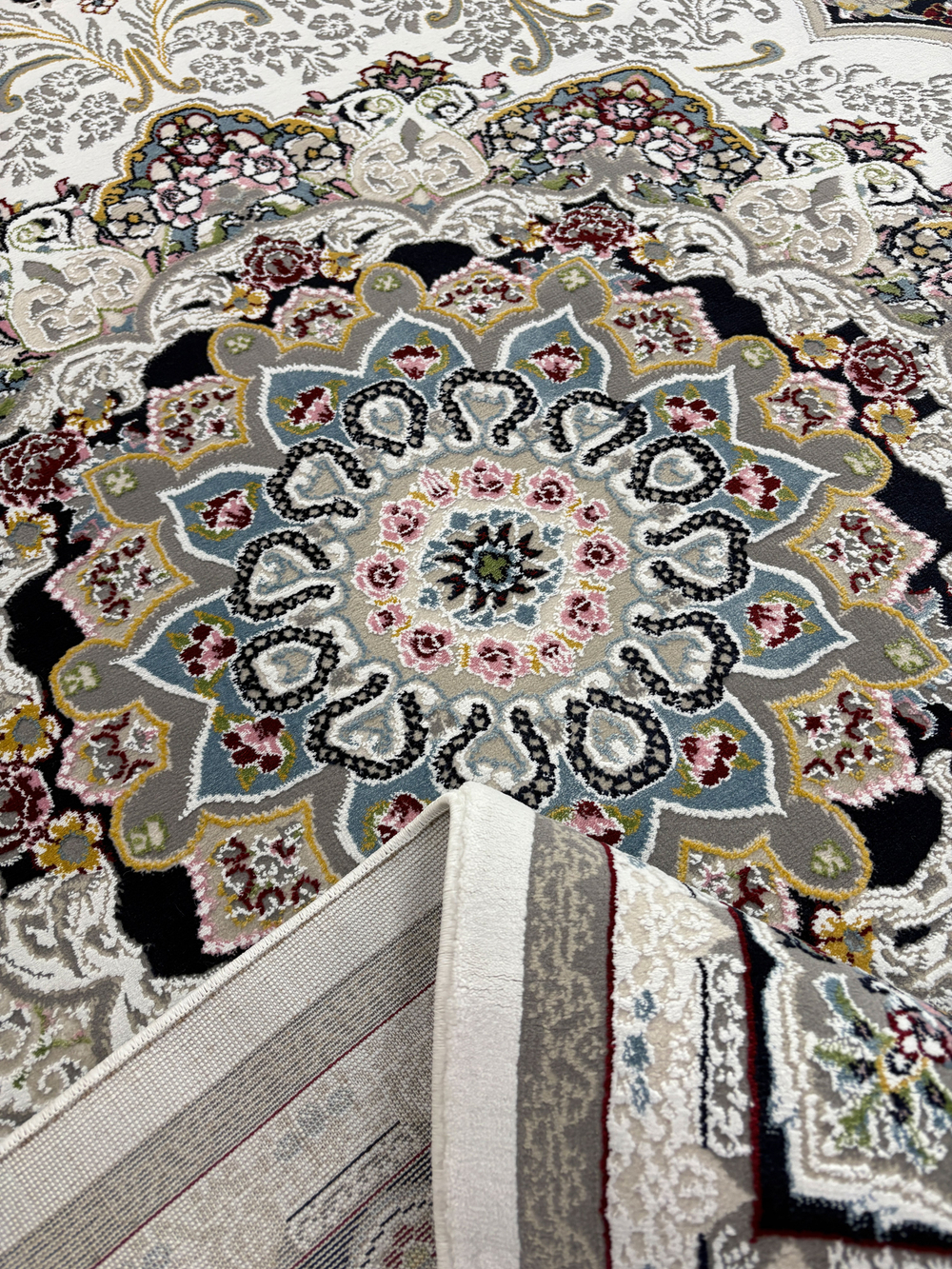 Ковер Isabella 38526A White/White Прямоугольник