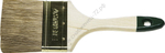 STAYER LASUR 63 мм, 2,5″ смешанная щетина, деревянная ручка, Плоская кисть, STANDARD (01031-63)