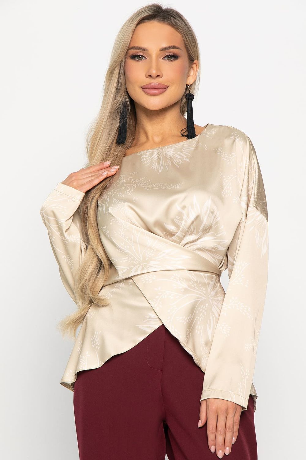 Блуза Леа (бежевая) Б14952-5М LT Collection