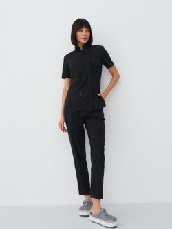 Блуза женская м212 liberty комфорт черный53