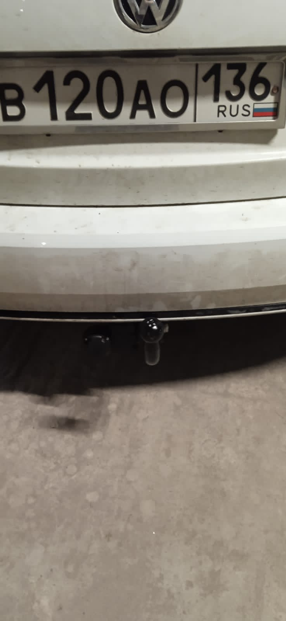 ТСУ для VOLKSWAGEN POLO (седан, лифтбек) (6R1)  2010-.../ SKODA RAPID(лифтбек)(NH) 2012-...V125-A