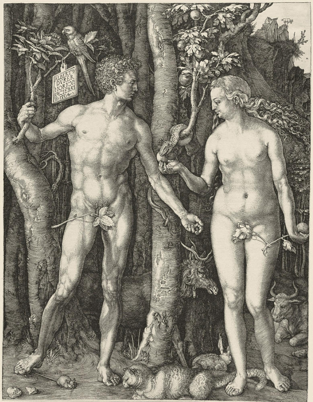 Albrecht Durer - эротическое искусство художника Альбрехта Дюрера. 16+