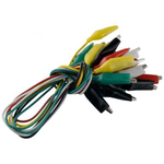 Набор проводов с крокодилами 5A 45мм (50см)