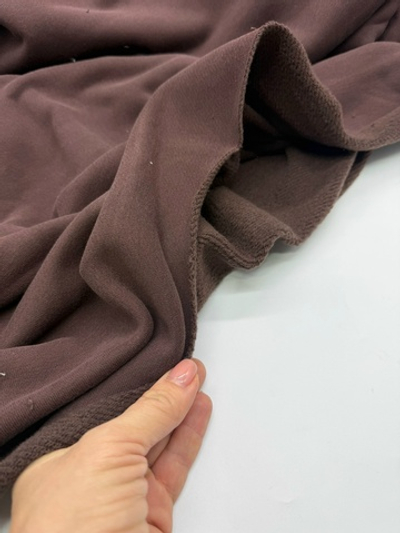 Футер 3 нитка Микроначес шоколад