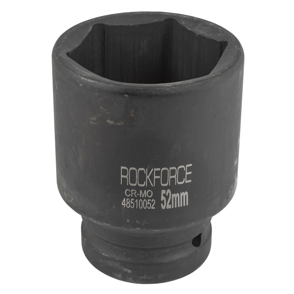 Головка ударная глубокая 52мм 1''6гр. RockForce##Rock FORCE RF-48510052