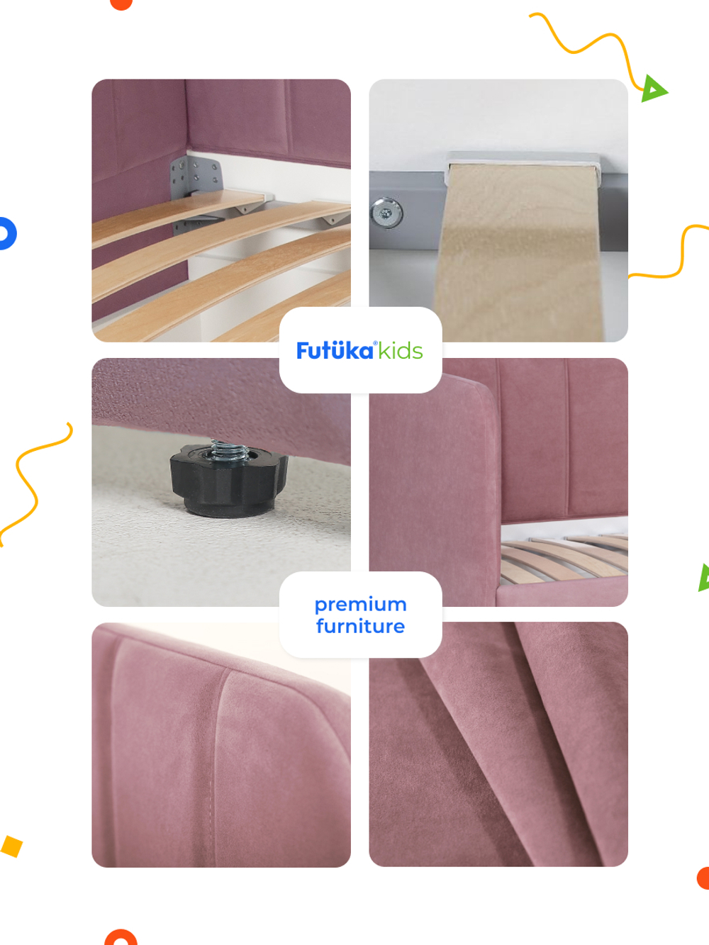 Диван - кровать 180х90 см Crecker ткань Микровелюр