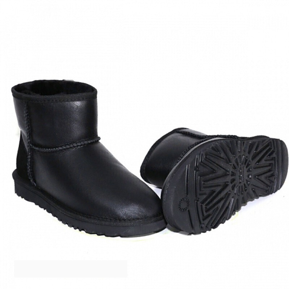 Угги Men's Mini Metallic Black