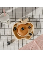 Деревянная менажница "Яблоко" из кедра