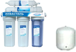 Фильтр для ПИТЬЕВОЙ воды  5-ой АКВАСТИЛЬ с БАКОМ