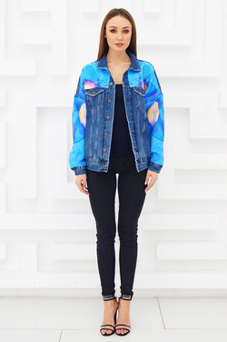 LIGVIANNI Джинсовая куртка Denim Jacket Tiger