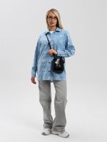 Рубашка Вселенная Виотекс ГОЛУБОЙ (Акция)