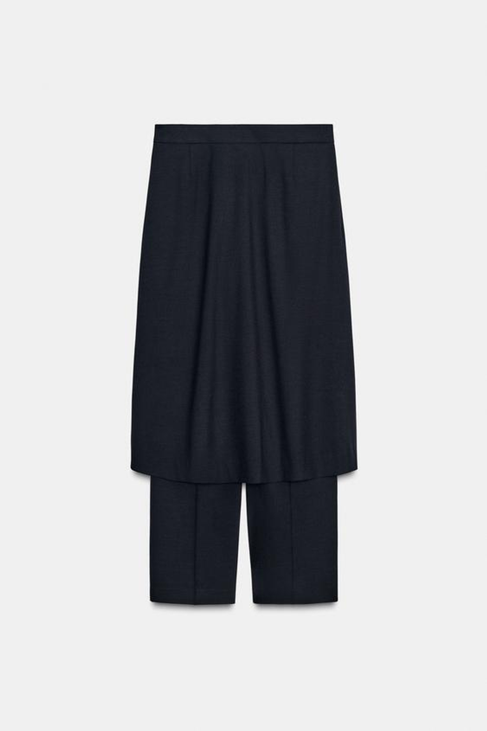 ZARA БРЮКИ-ПАРЕО — ZW COLLECTION, МОРСКОЙ ТЕМНО-СИНИЙ