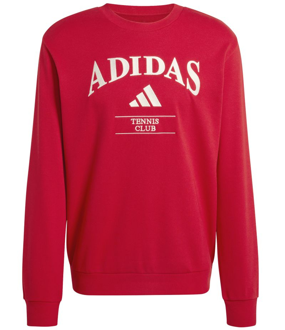 Куртка теннисная Adidas Heritage Graphic Club - power red/chalk white