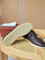 Высокие лоферы Loro Piana