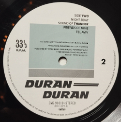 Винтажная виниловая пластинка LP Duran Duran (Japan 1981) (No Obi) Girls On Film
