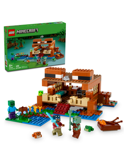 LEGO Minecraft 21256 Лего «Лягушачий домик» — природа и приключения 21256_УЦЕНКА