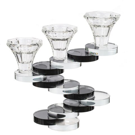 GAEM Подсвечник для 3-х свечей, L17 W5,5 H18 см