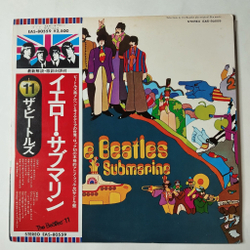 Винтажная виниловая пластинка LP The Beatles Yellow Submarine (Japan 1976) (Obi) Hey Bulldog