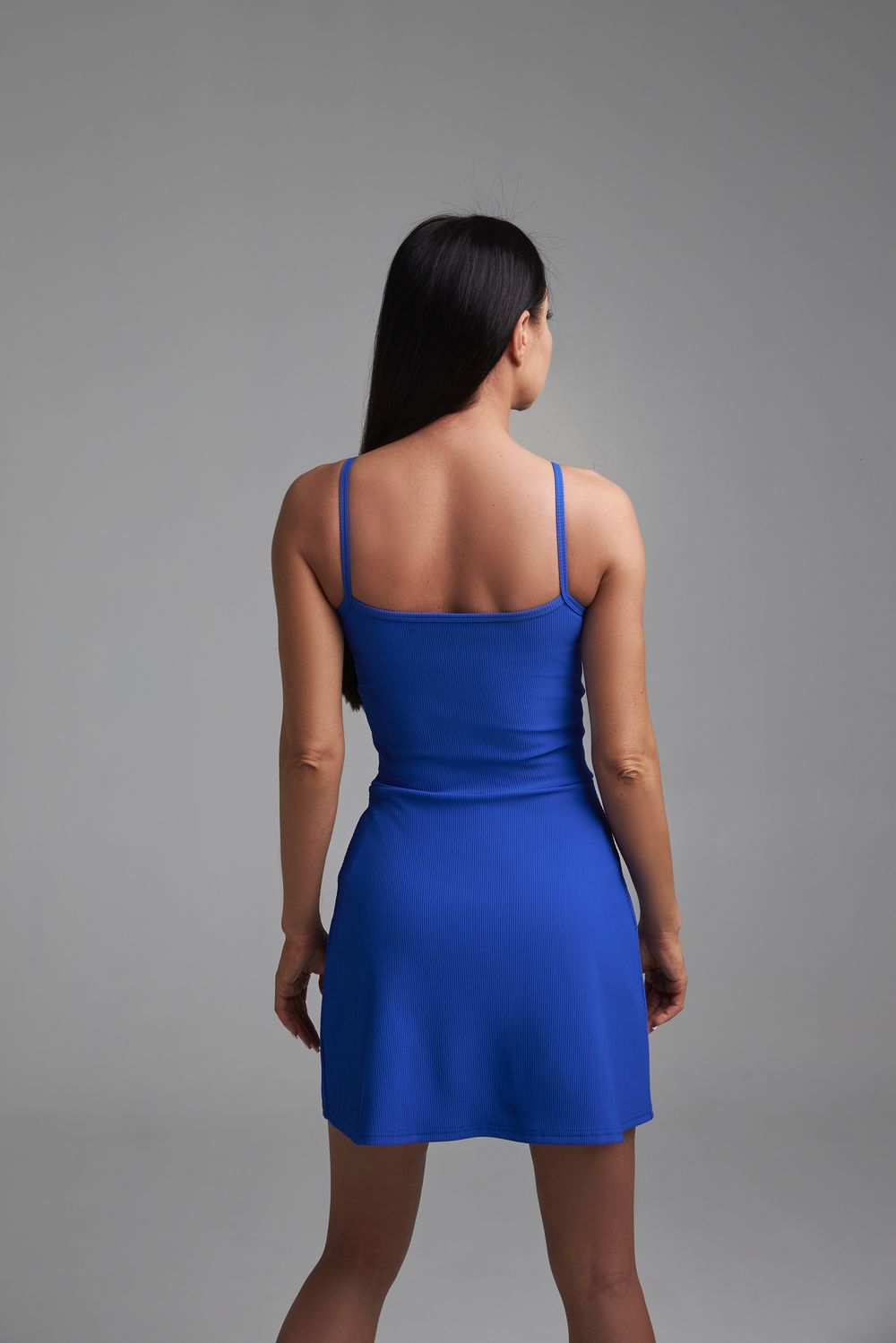 Платье теннисное Rib Blue