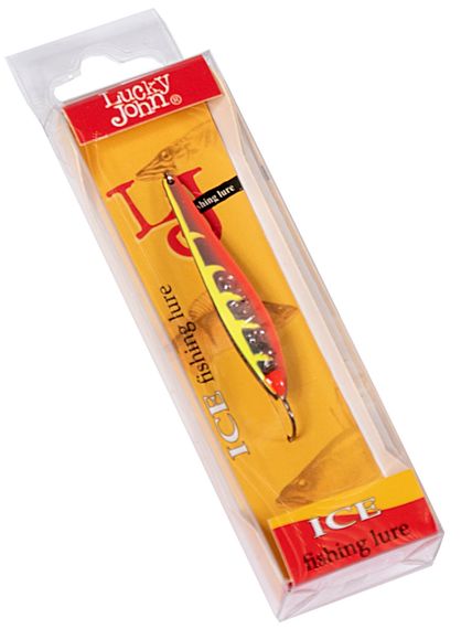 Блесна вертикал. зим. Lucky John MODEL S-2 c впаян. кр. 03.0г YR блистер