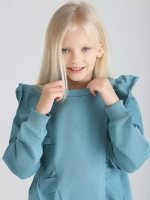 Костюм для девочки с брюками-палаццо на осень