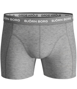 Мужские боксеры спортивные Björn Borg Shorts Solid 5P - blue depths