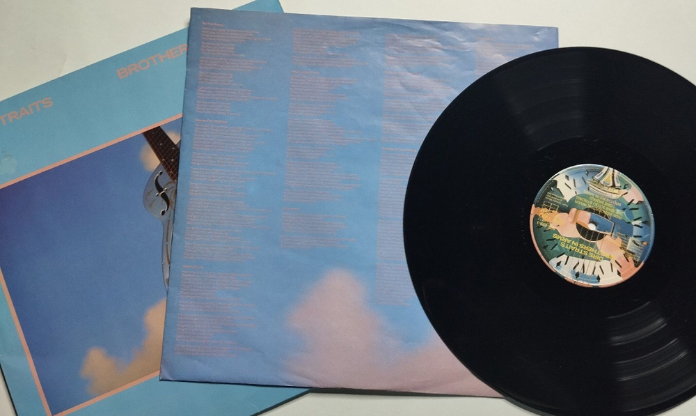 Винтажная виниловая пластинка LP Dire Straits Brothers In Arms (Germany 1985) (EX)