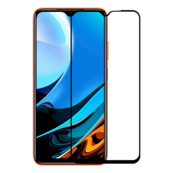 Закаленное стекло 6D с олеофобным покрытием для Xiaomi Redmi 9 и Poco M2, черные рамки, Veason